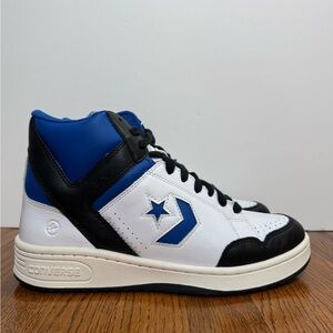 Converse Weapon Hi Fragment White Blue Black 2023 A06083C Mens Size 10